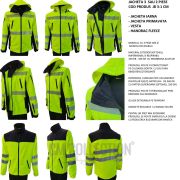 Jacheta softshell 3 piese